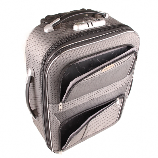 Szövet utazási bőrönd készlet 3 db sürke 4