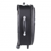 Szövet utazási bőrönd készlet 3 db fekete 3