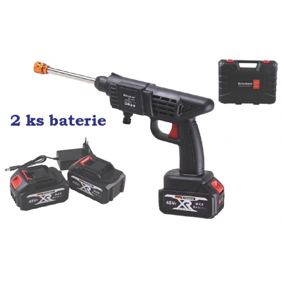 Akkumulátoros kézi magasnyomású tisztítópisztoly 48V KR-4174