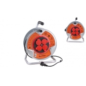 Kábeldobos hosszabbító 50 m szürke 2,5 mm KR-1535