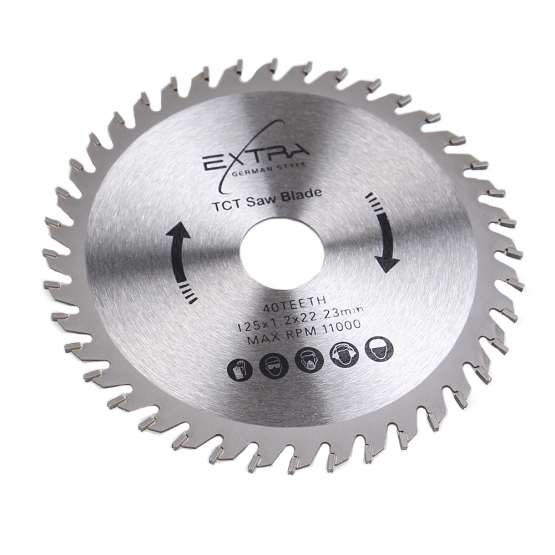 Fűrészlap fához 125x22,2 mm