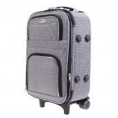 Szövet utazási bőrönd készlet 3 db sürke 1