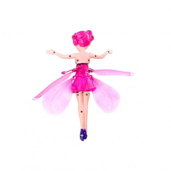 Varázslatos repülő tündér rózsaszín