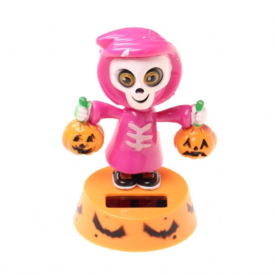 Szoláris táncoló dekoráció halloween csontváz