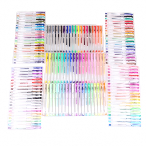 Színes gél tollak – 140 db
