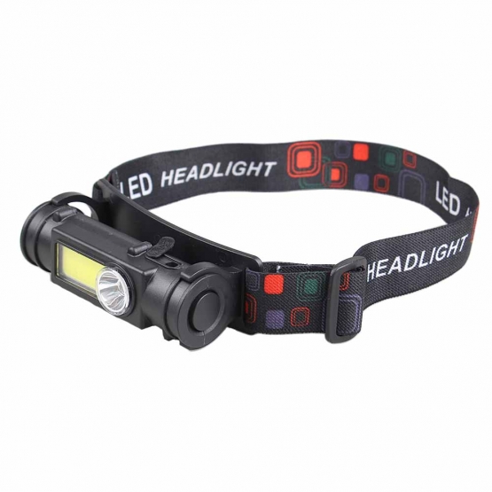 Nagy teljesítményű LED fejlámpa, 2. változat