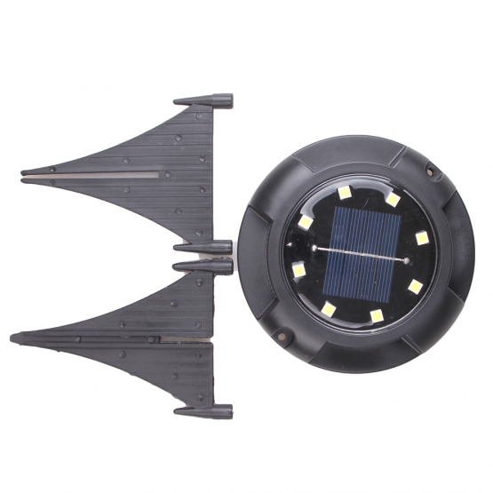 Napelemes kerti süllyesztett LED lámpa, 4 db