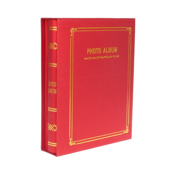 Fotóalbum 200 fényképhez, piros, típus A