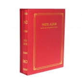 Fotóalbum 200 fényképhez, piros, típus A