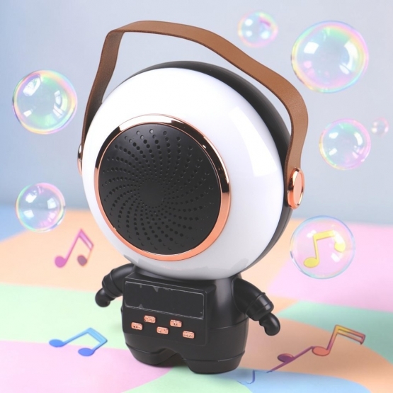 Vezeték nélküli karaoke űrhajós fekete