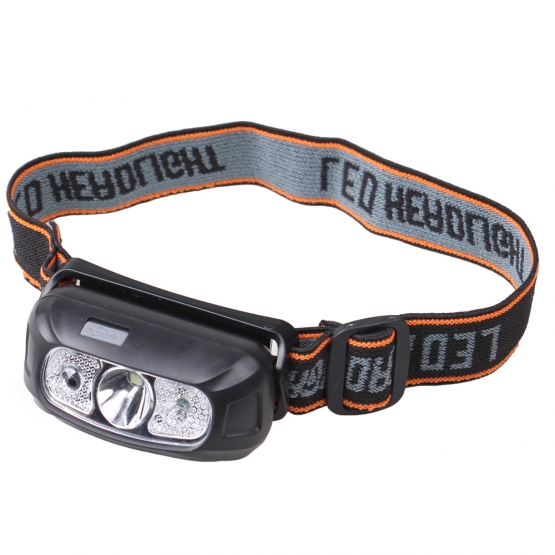 Outdoor LED fejlámpa fekete