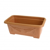 Virágláda mintával 31 cm