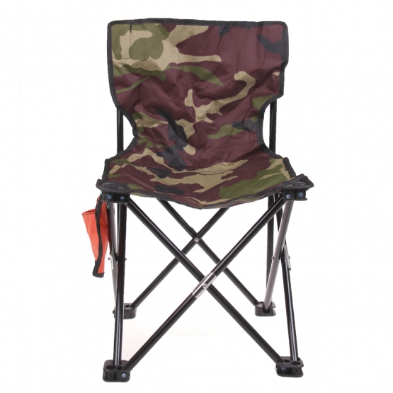 Összecsukható halászszék sötét khaki színben