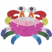 Fa oktató puzzle készlet 10 db