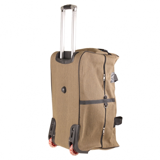 UTAZÓTÁSKA KEREKEKEN 65 CM KHAKI