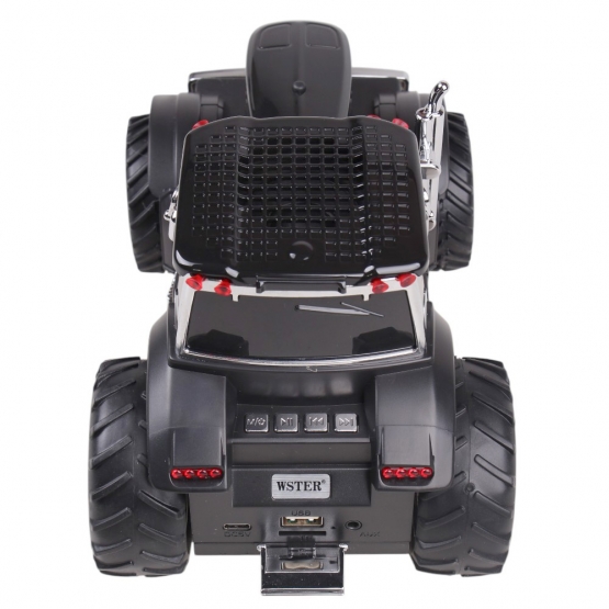 WS-560 traktor alakú hordozható hangszóró fekete