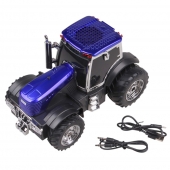 WS-560 traktor alakú hordozható hangszóró kék
