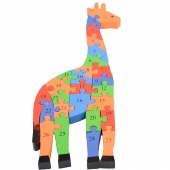 OKTATÓ FA PUZZLE ZSIRÁF