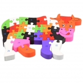 OKTATÓ FA PUZZLE TEHÉN