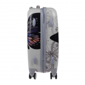 Kéményfalú bőrönd készlet (SILVER BUTTERFLY)