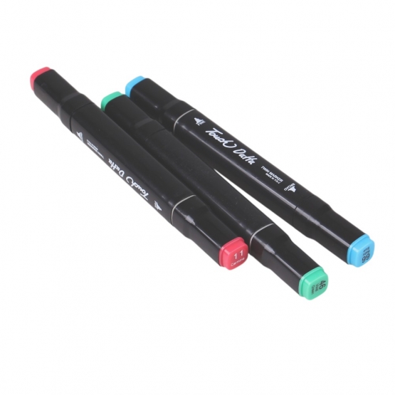 Kétvégű filctoll készlet 60 db