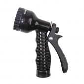 Flexibilis összehúzódó kerti locsolótömlő fekete 22,5 m