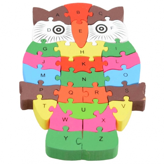 OKTATÓ FA PUZZLE BAGOLY