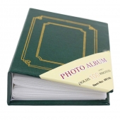 FOTÓALBUM 100 FÉNYKÉPHEZ, ZÖLD