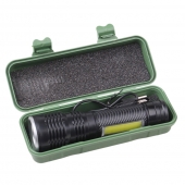 USB tölthető zseblámpa zoom funkcióval NO 0002