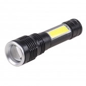 USB tölthető zseblámpa zoom funkcióval NO 0002