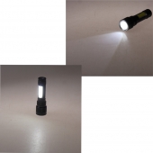 USB tölthető zseblámpa zoom funkcióval NO 0002