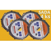 4 DB favágó korong 125x22 mm