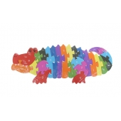 Oktató fa puzzle krokodil var.1