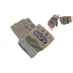Taktikai munkakesztyűk khaki, L méret