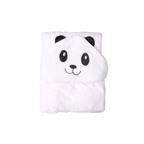 Happy Baby fehér babatakaró – panda