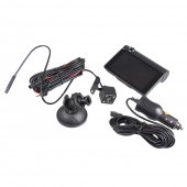 Full HD DVR autókamera hátsó kamerával