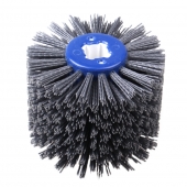 Nylon kefés fa durvításához