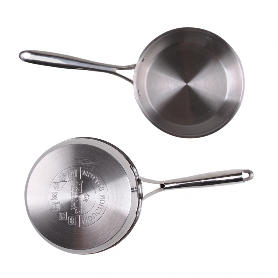 Rozsdamentes acél serpenyő 20 cm ZL-7811