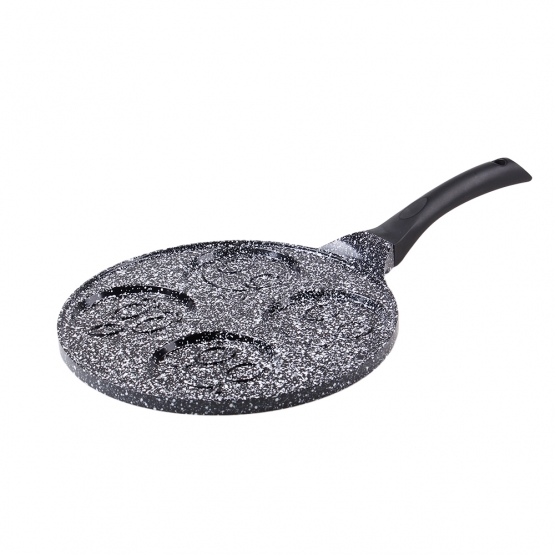 Palacsintasütő serpenyő smiley-mintákkal 26cm ZL-2420