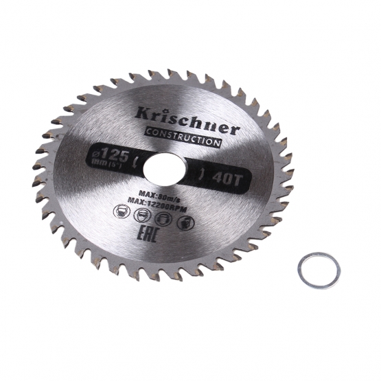 Fűrészlap KN-9603 125×20mm 40T
