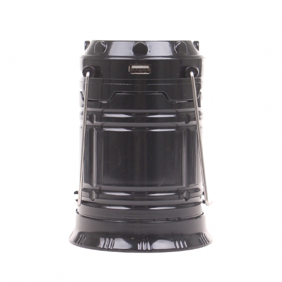 Napelemes kemping lámpa SH-5800T fekete