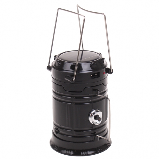 Napelemes kemping lámpa SH-5800T fekete