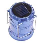 Napelemes kemping lámpa SH-5800T kék