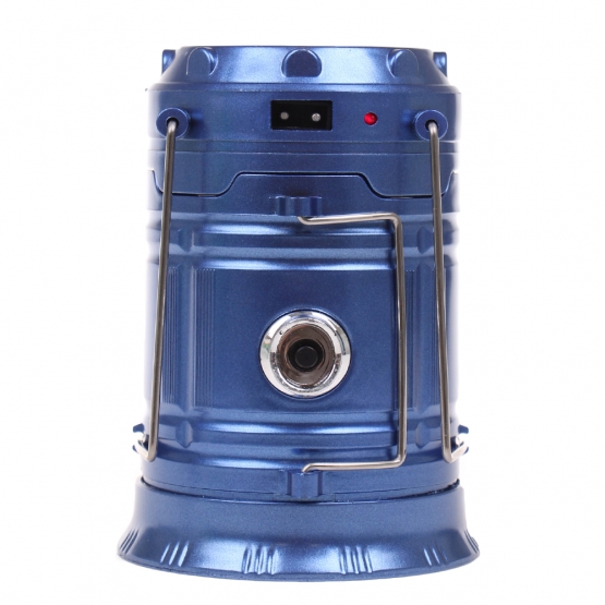Napelemes kemping lámpa SH-5800T kék