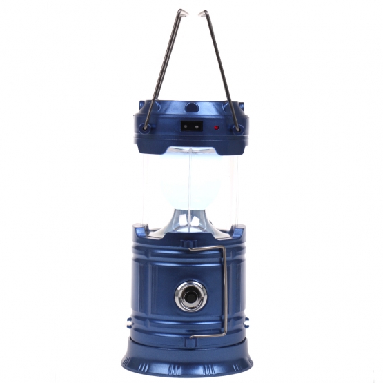 Napelemes kemping lámpa SH-5800T kék