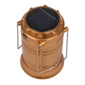 Napelemes kemping lámpa SH-5800T arany