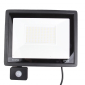 100 W-os LED reflektor mozgásérzékelővel