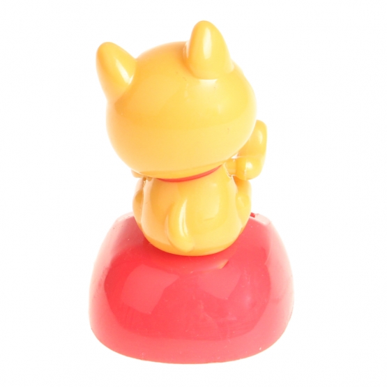 Szoláris táncoló dekoráció Lucky Cat arany
