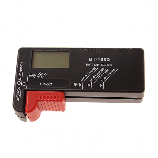 DIGITÁLIS AKKUMULÁTOR TESZTER BT-168D