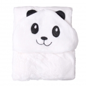 Happy Baby fehér babatakaró – panda